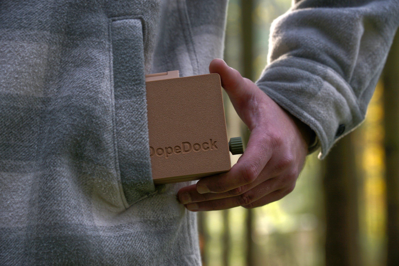 DopeDock Joint-Rollgerät mit Staufach - Drehhilfe - Rollmaschine